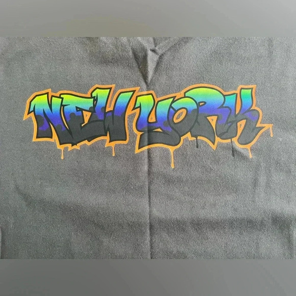 New Era Graffiti Yankees Tee - Picture 3 of 7